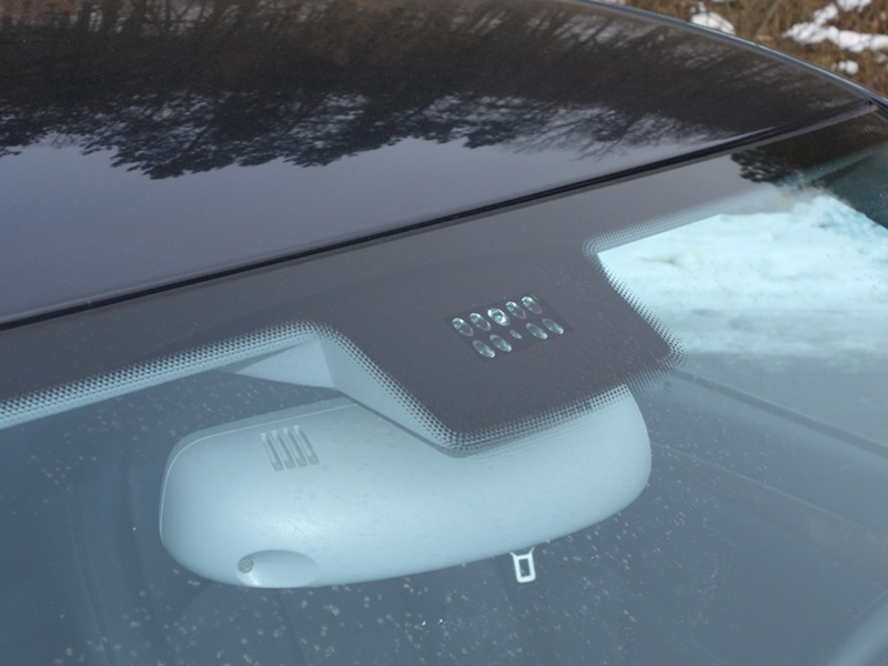  Rain Sensor in the car windshield at Las Vegas, NV
