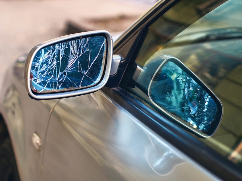 side View Mirror Damage